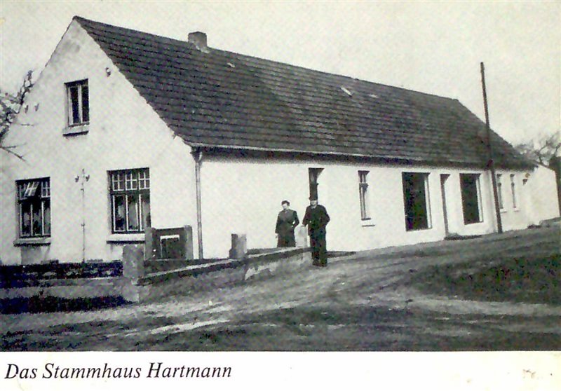 Stammhaus Hartmann im Jahre 1925