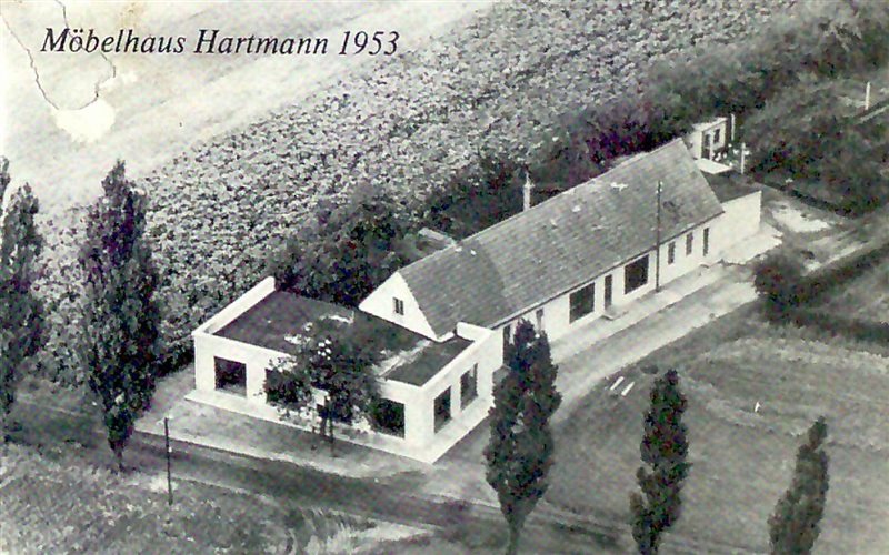 Möbelhaus Hartmann im Jahre 1953